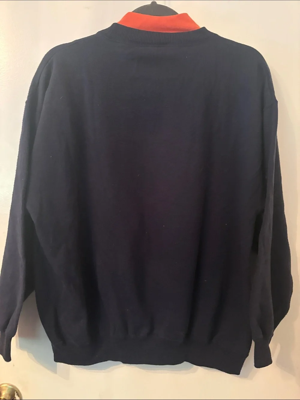 Vintage Miss Erika Happy Halloween Black Cat Sweatshirt with Orange Pumpkins - Picture 6 of 6
